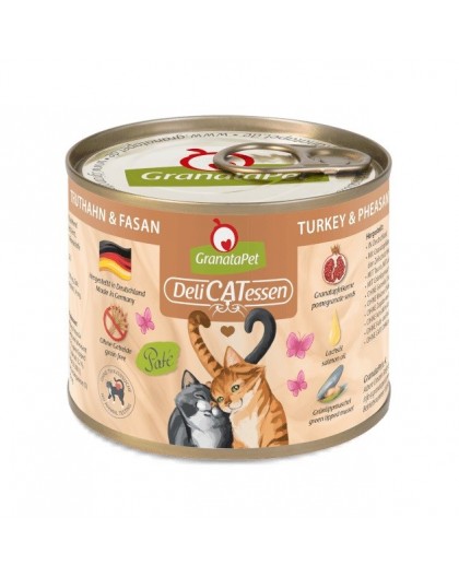 GRANATAPET DeliCATessen Turkey and pheasant - wet cat food - 200g