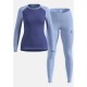 Thermal underwear - Odlo Set ACTIVE WARM Special Set size S Navy blue