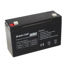 Green Cell AGM Battery 6V 12Ah 12.000 mAh Sealed Lead Acid (VRLA)