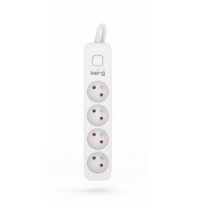 KERG power strip with switch 4 sockets 3m-10A