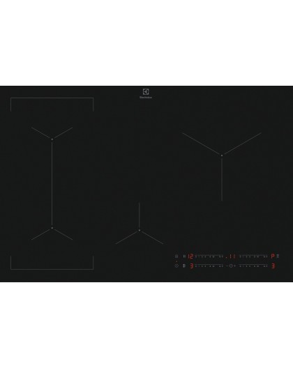 Electrolux EIV83443CT Black Built-in 78 cm Zone induction hob 4 zone(s)