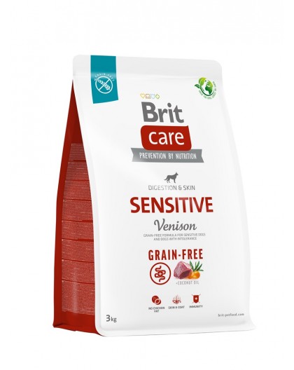 BRIT Care Grain-free Sensitive Venison 3kg dog