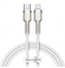 USB-C cable to Lightning Baseus Cafule, White, Power Delivery, 20W, 1m (white)
