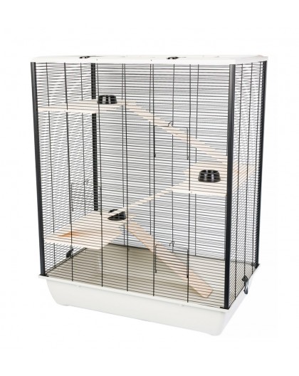 INTER-ZOO Diego + Wood beige - cage for a hamster