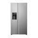 Haier SBS 90 Serie 5 HSR5918DIMP Free-standing double-sided fridge-freezer combination 511 l D Platinum, stainless steel