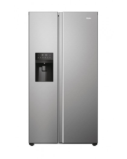 Haier SBS 90 Serie 5 HSR5918DIMP Free-standing double-sided fridge-freezer combination 511 l D Platinum, stainless steel