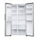 Haier SBS 90 Serie 5 HSR5918DIMP Free-standing double-sided fridge-freezer combination 511 l D Platinum, stainless steel