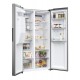 Haier SBS 90 Serie 5 HSR5918DIMP Free-standing double-sided fridge-freezer combination 511 l D Platinum, stainless steel