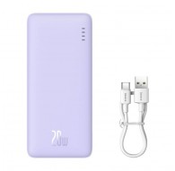 Baseus Airpow Lithium polymer power bank 10000 mAh 20 W Purple