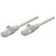 Intellinet Network Patch Cable, Cat5e, 2m, Grey, CCA, U/UTP, PVC, RJ45, Gold Plated Contacts, Snagless, Booted, Lifetime Warrant