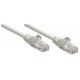 Intellinet Network Patch Cable, Cat5e, 2m, Grey, CCA, U/UTP, PVC, RJ45, Gold Plated Contacts, Snagless, Booted, Lifetime Warrant