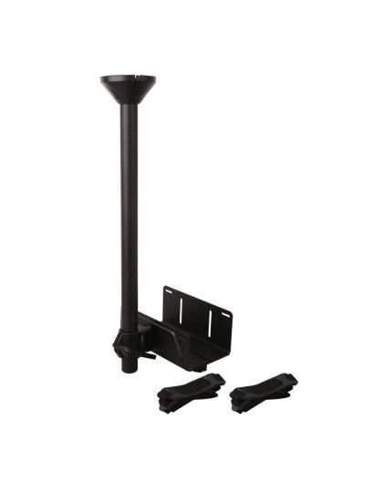 Techly ICA-CS 63 CPU holder Desk-mounted CPU holder Black