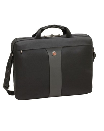 Wenger/SwissGear Legacy 17 notebook case 43.2 cm (17") Briefcase Black, Grey