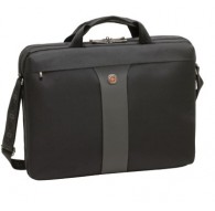 Wenger/SwissGear Legacy 17 notebook case 43.2 cm (17") Briefcase Black, Grey