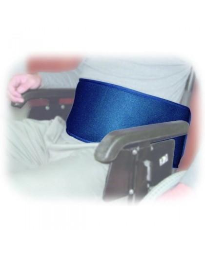 Secuback wheelchair stabiliser belt with abdominal attachment (type 1)