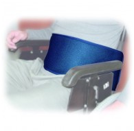 Secuback wheelchair stabiliser belt with abdominal attachment (type 1)