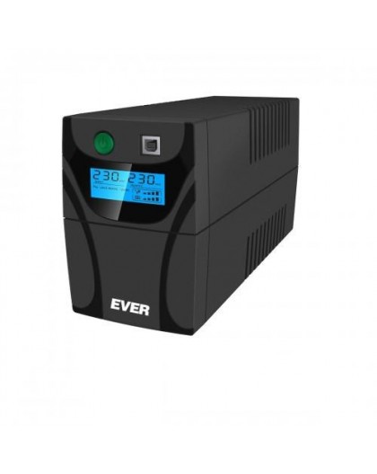 Ever EASYLINE 850 AVR USB Line-Interactive 0.85 kVA 480 W 2 AC outlet(s)