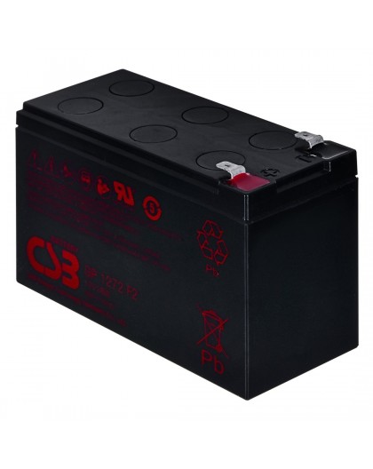 CSB GP1272F2 12V 7,2Ah battery