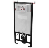 Concealed frame for wall-hung toilets