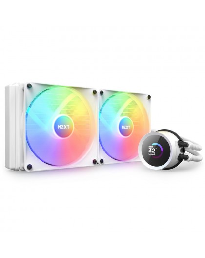 NZXT Kraken 280 RGB Processor All-in-one liquid cooler 14 cm White 1 pc(s)