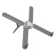 Trust Macy Foldable Metal Grey - laptop stand