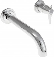 Concealed washbasin mixer