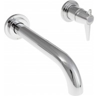 Concealed washbasin mixer