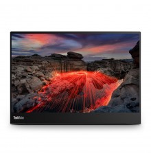 Lenovo ThinkVision M14t Gen 2 LED display 35.6 cm (14") 2240 x 1400 pixels 2.2K Touchscreen Black