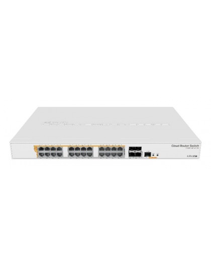 Mikrotik CRS328-24P-4S+RM network switch Managed L2/L3 Gigabit Ethernet (10/100/1000) Power over Ethernet (PoE) 1U White