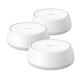 TP-Link DECO BE25(3-PACK) mesh wi-fi system Dual-band (2.4 GHz / 5 GHz) Wi-Fi 7 (802.11be) White 2 Internal