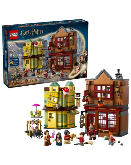 LEGO HARRY POTTER 76452 Quality Quidditch Supplies & Ice Cream Parlour