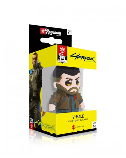 3D Keychain Good Loot Cyberpunk 2077 - V-Male