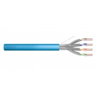 DIGITUS Cat6A INSTALLATION CABLE, U/FTP, Dca, AWG 23/1, LSOH, 500m, blue, reel