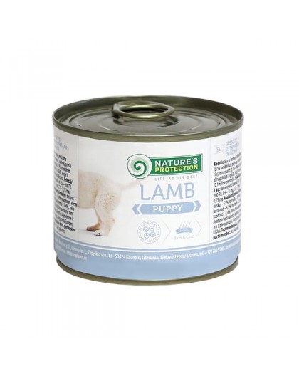 NATURE'S PROTECTION Puppy Lamb - wet food for puppies - 200 g