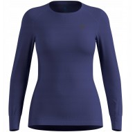Odlo BL TOP crew neck l/s ACTIVE WARM long-sleeved thermal underwear, size S, blue
