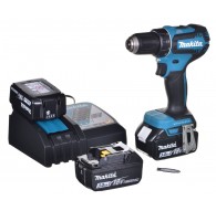 MAKITA DDF485RF3J Cordless Drill 3x 18V 3Ah