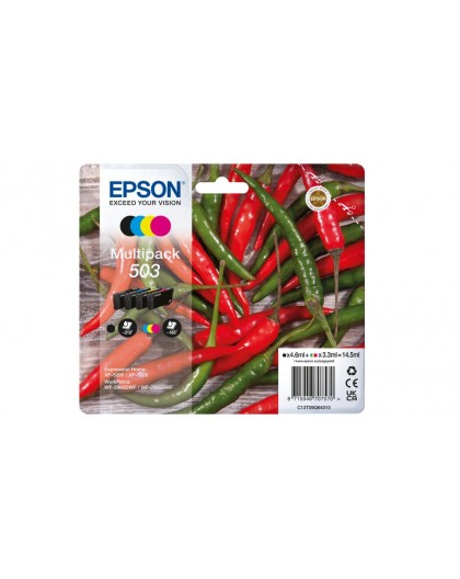 Epson 503 ink cartridge 4 pc(s) Original Standard Yield Black, Cyan, Magenta, Yellow