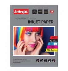 Activejet AP4-230G20 glossy photo paper for ink printers A4 20 pcs