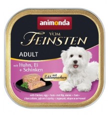 animonda Vom Feinsten Gourmet core with Chicken, egg + ham Egg, Chicken, Ham Adult 150 g