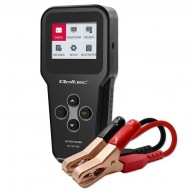 Qoltec Digital 3-in-1 Battery Tester with LCD | Polish Menu | 6V | 12V | 24V | 10Ah-200Ah
