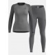 Odlo Set ACTIVE WARM ECO Special Set women's underwear set, size M, grey
