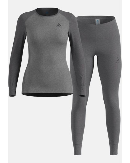 Odlo Set ACTIVE WARM ECO Special Set women's underwear set, size M, grey