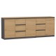 Topeshop COSTA ANT/ART BA KPL chest of drawers
