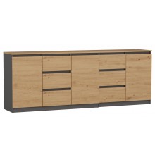 Topeshop COSTA ANT/ART BA KPL chest of drawers