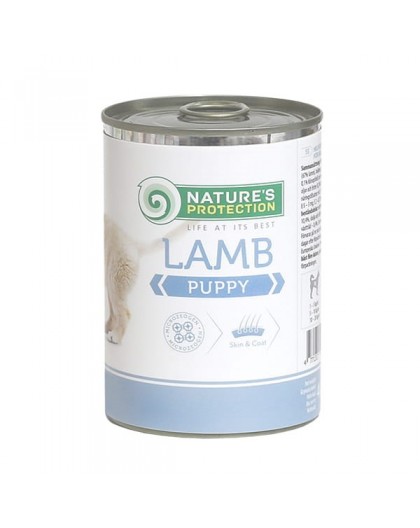 NATURE'S PROTECTION Puppy Lamb - wet food for puppies - 400 g