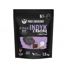 PAKA ZWIERZAKA Turkey with duck S - dry dog food - 1,5kg