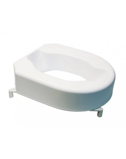 Toilet seat elevation cap with flap Etac HI-Loo 10 cm