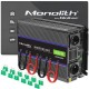 Qoltec Monolith 6000 MS Wave Voltage Converter | 12V to 230V | 3000/6000W | USB