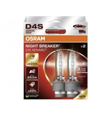 Bulb D4S 42V 35W P32D-5 NIGHT BREAKER 220, white 4