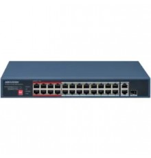 Hikvision Value Series 24 Port Fast Ethernet Unmanaged POE Switch